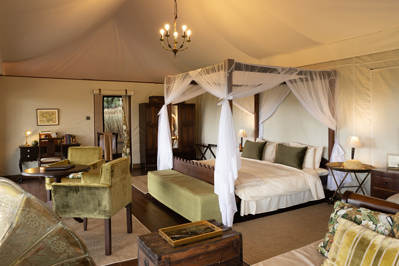 Safari Luxury no Cottar’s 1920s Camp